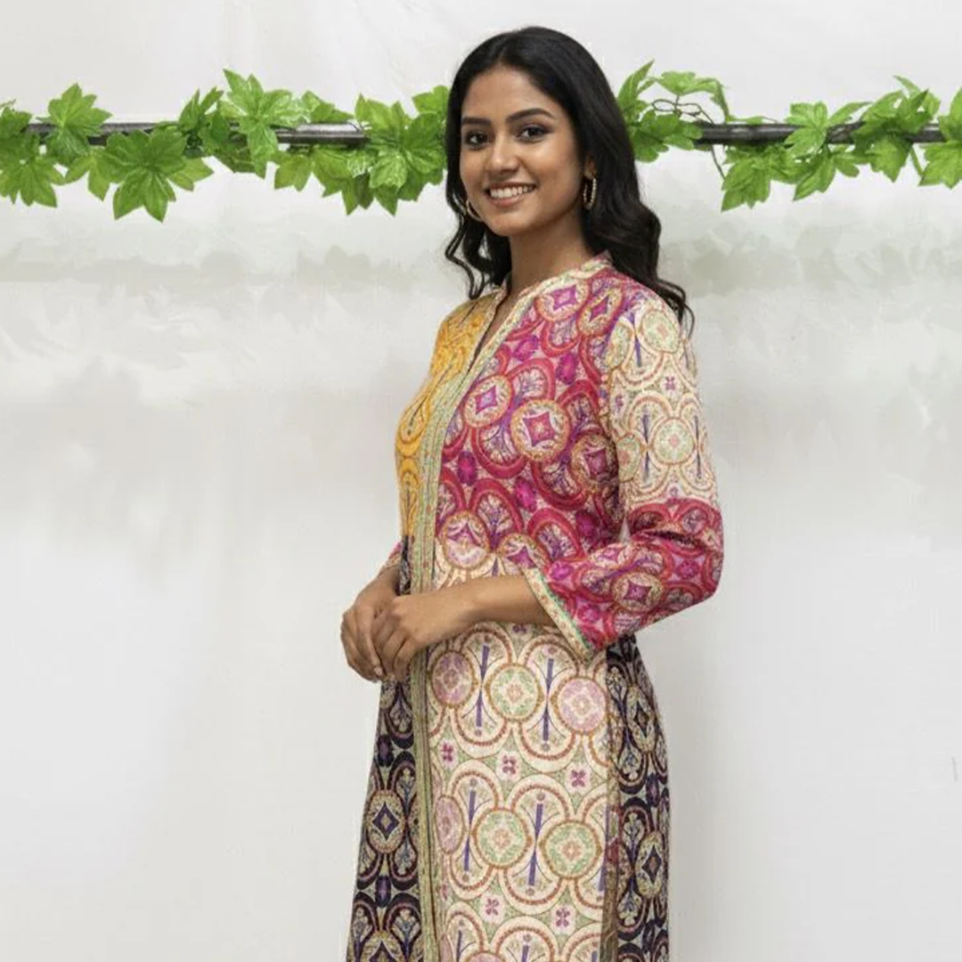 Summer Vibes silk co-ord Set