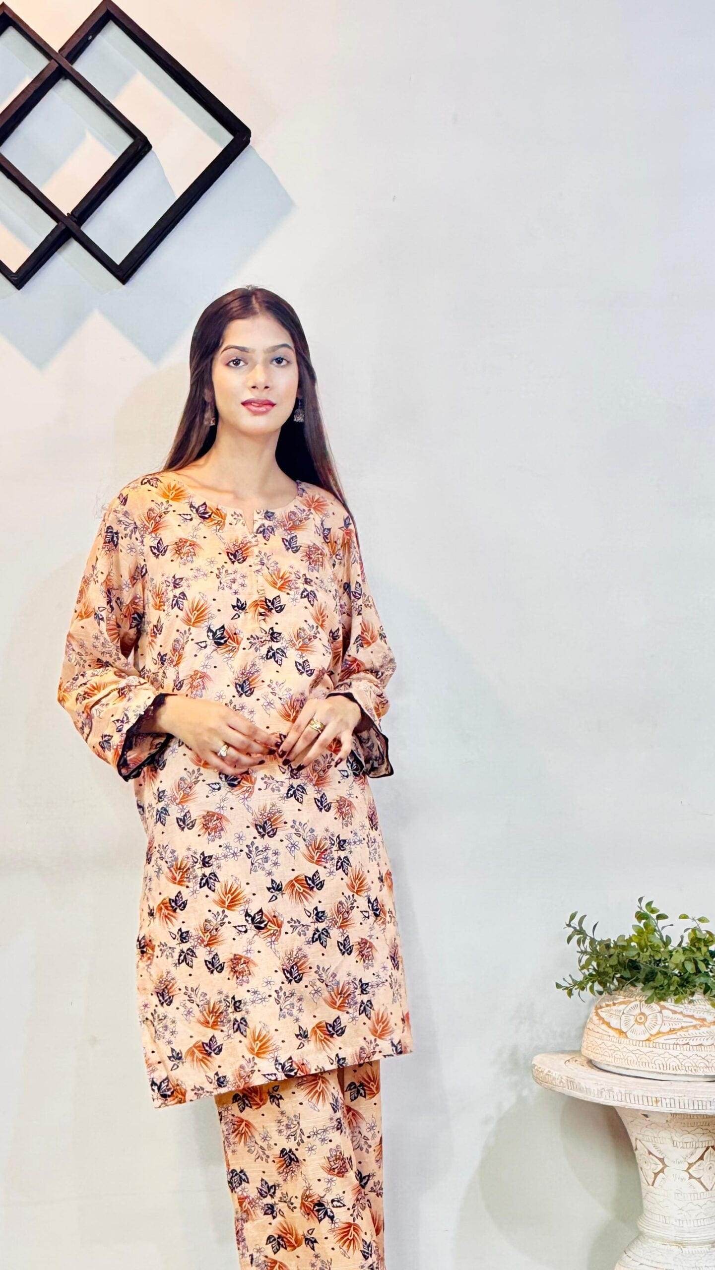 2pc Amber Bloom Co-Ord Set - Maan&Mahi