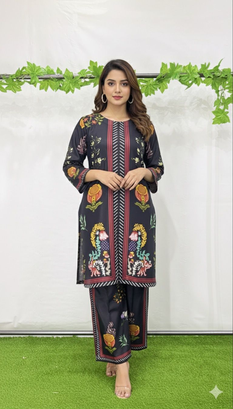 Midnight Silk co-ord Set