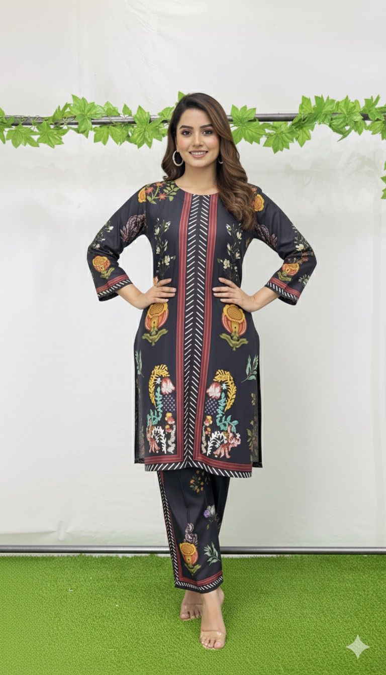 Midnight Silk co-ord Set