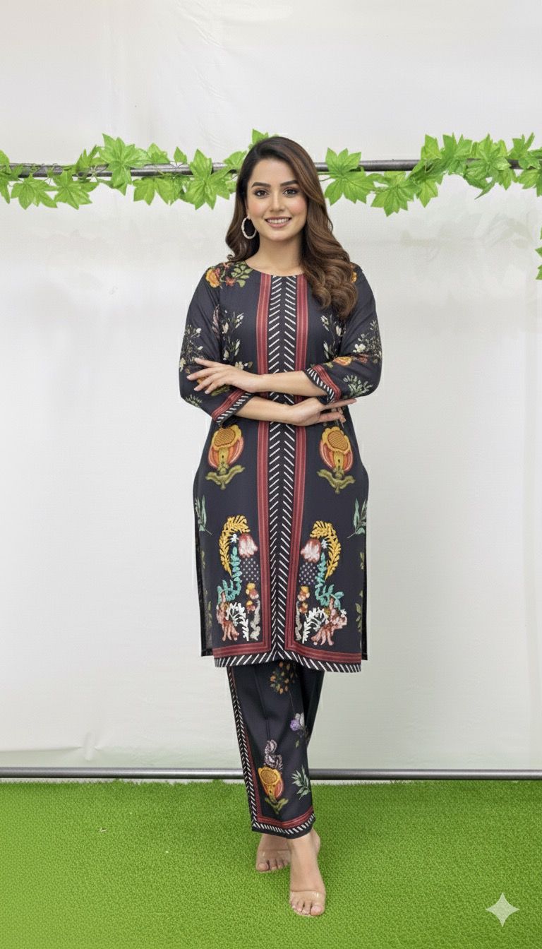 Midnight Silk co-ord Set